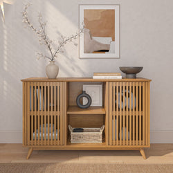 Mid-Century Modern 2-Door Sideboard - 49" Sideboard Plank+Beam 