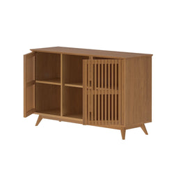 Mid-Century Modern 2-Door Sideboard - 49" Sideboard Plank+Beam 