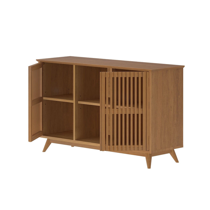 Mid-Century Modern 2-Door Sideboard - 49" Sideboard Plank+Beam 