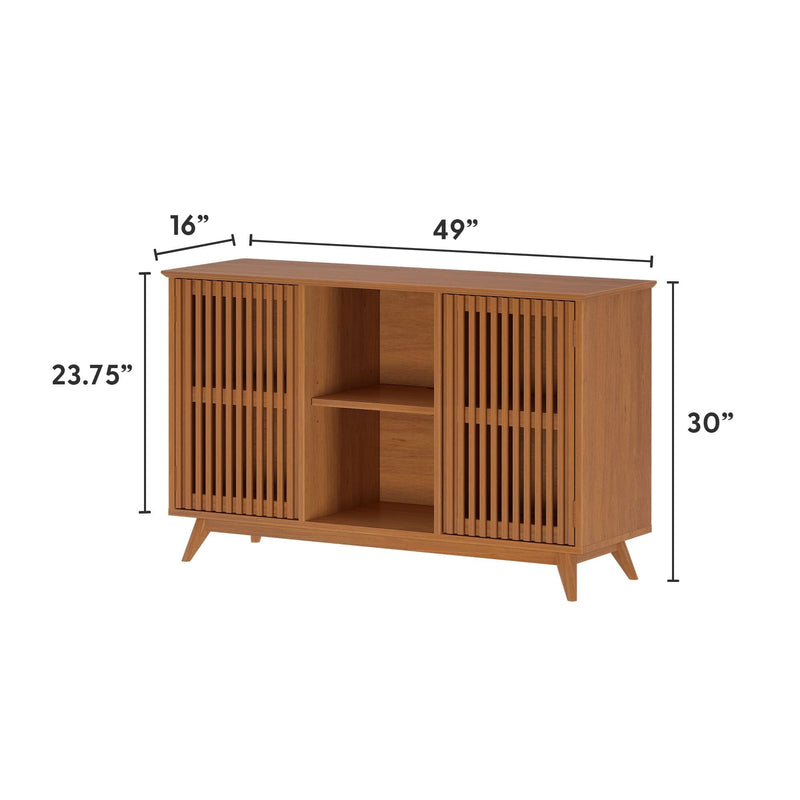 Mid-Century Modern 2-Door Sideboard - 49" Sideboard Plank+Beam 