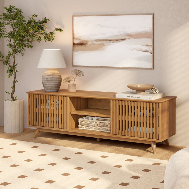 Mid-Century Modern TV Stand TV Stand Plank+Beam 