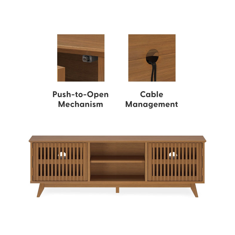 Mid-Century Modern TV Stand TV Stand Plank+Beam 