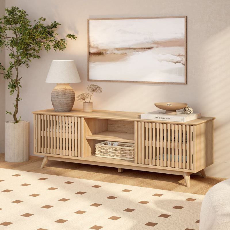Mid-Century Modern TV Stand TV Stand Plank+Beam 