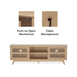 Mid-Century Modern TV Stand TV Stand Plank+Beam 