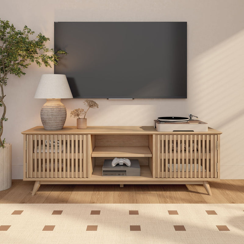 Mid-Century Modern TV Stand TV Stand Plank+Beam 