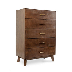 220005-008 : Dresser Duo 5-Drawer Dresser, Walnut