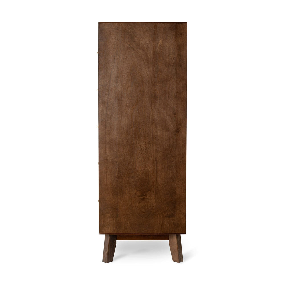 Walnut 5-Drawer Dresser Furniture Plank+Beam 