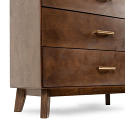 Walnut 5-Drawer Dresser Dresser Plank+Beam 