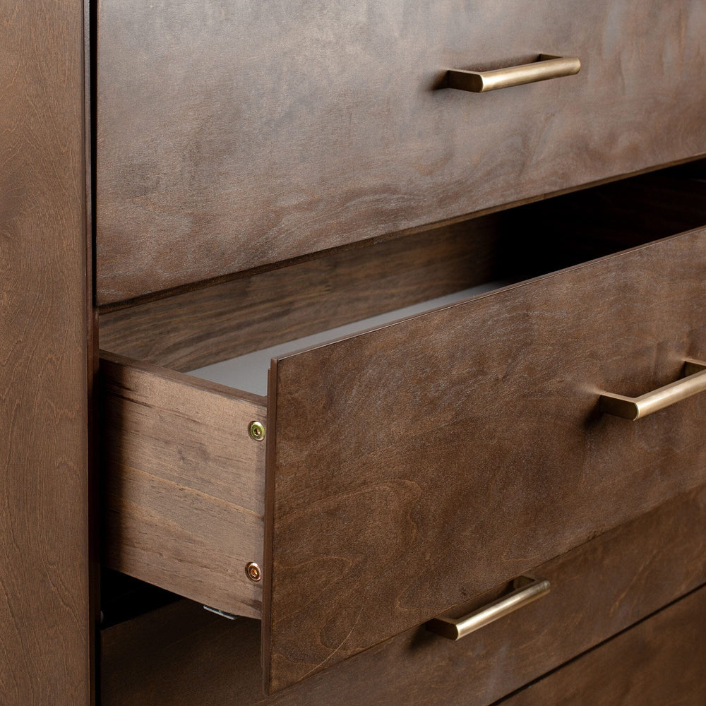 Walnut 5-Drawer Dresser Dresser Plank+Beam 