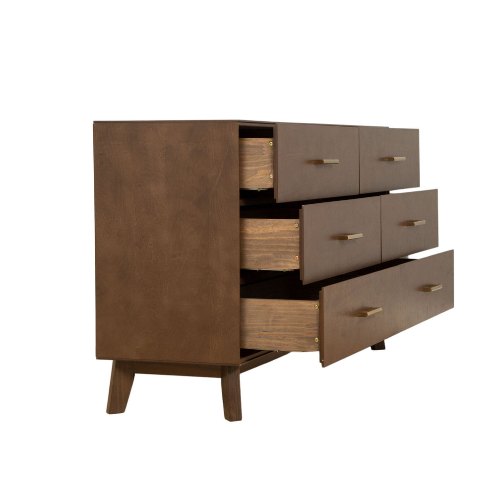 Walnut 6-Drawer Dresser Dresser Plank+Beam 