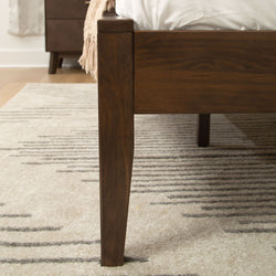 Walnut Bed - Queen Single Beds Plank+Beam 