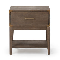Contempo Nightstand with 1 Drawer Nightstand Plank+Beam 