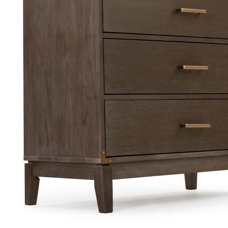 Contempo 5-Drawer Dresser Dresser Plank+Beam 