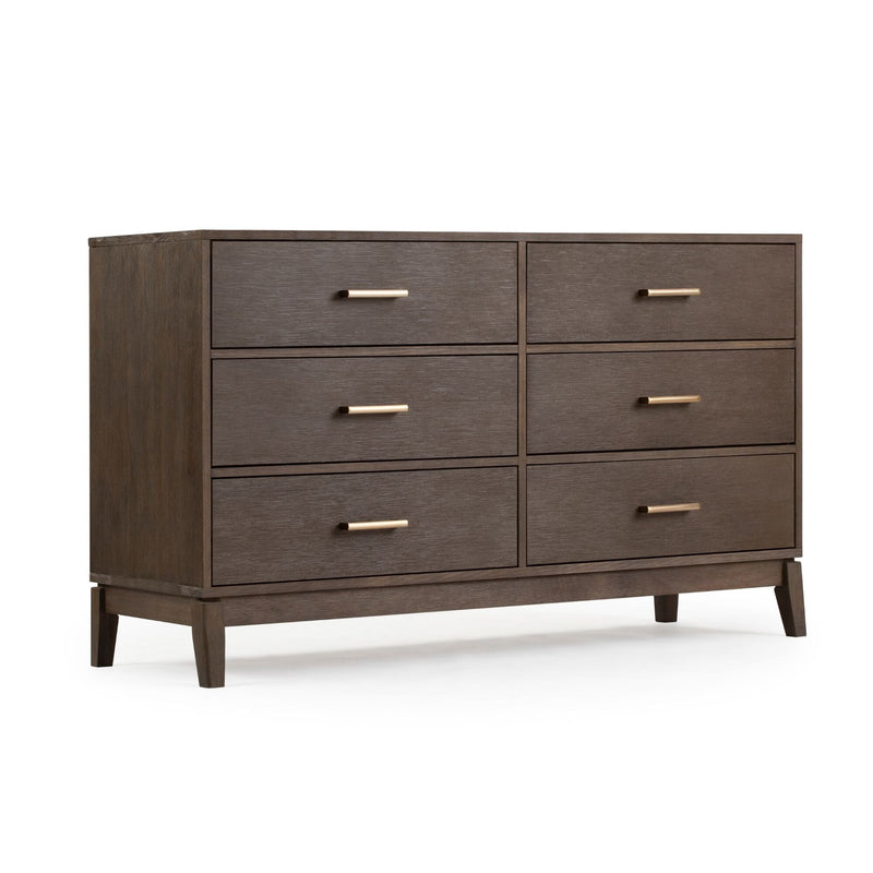 Contempo 6-Drawer Dresser Dresser Plank+Beam Clay 
