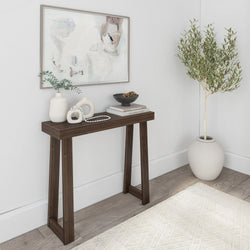 Classic Console Table - 36" Console Table Plank+Beam Walnut 