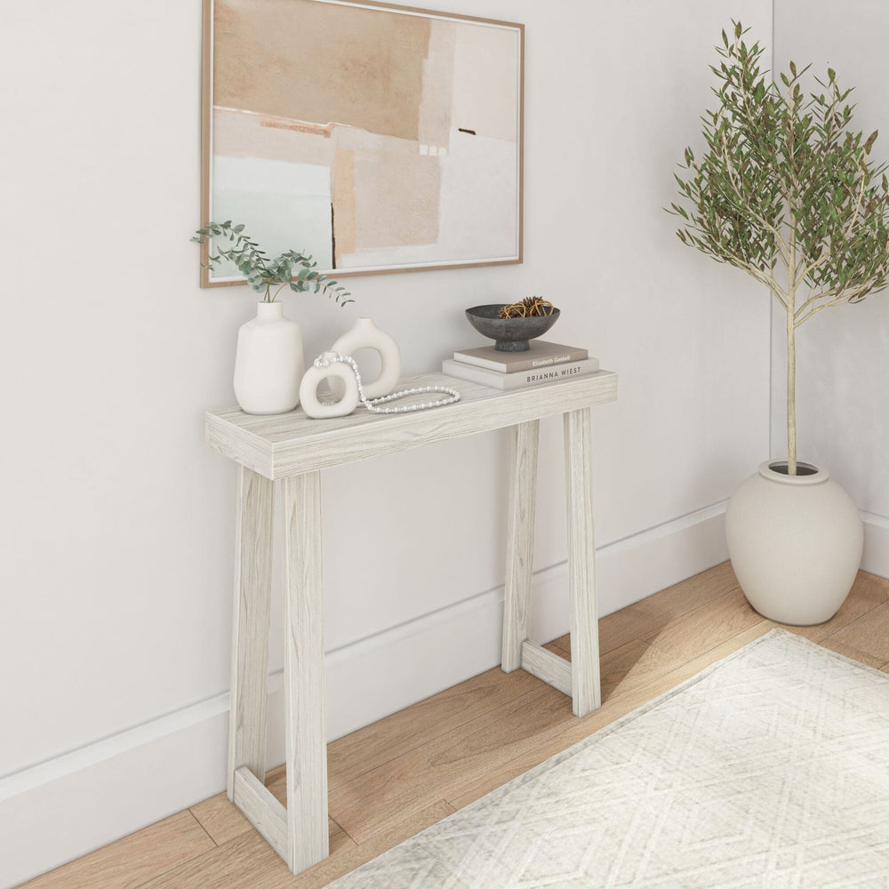 Classic Console Table - 36" Console Table Plank+Beam White Sand 