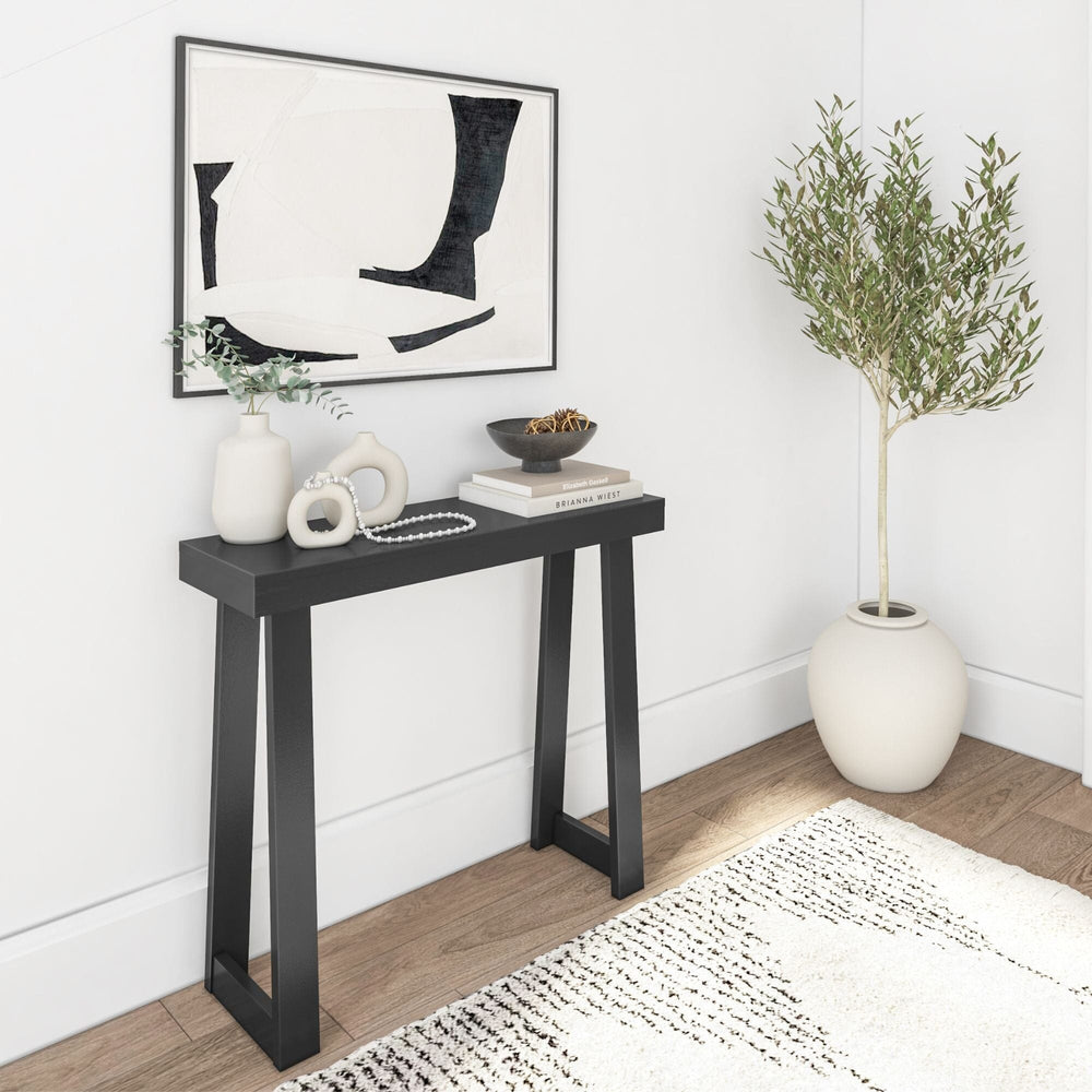 Classic Console Table - 36" Console Table Plank+Beam Black 
