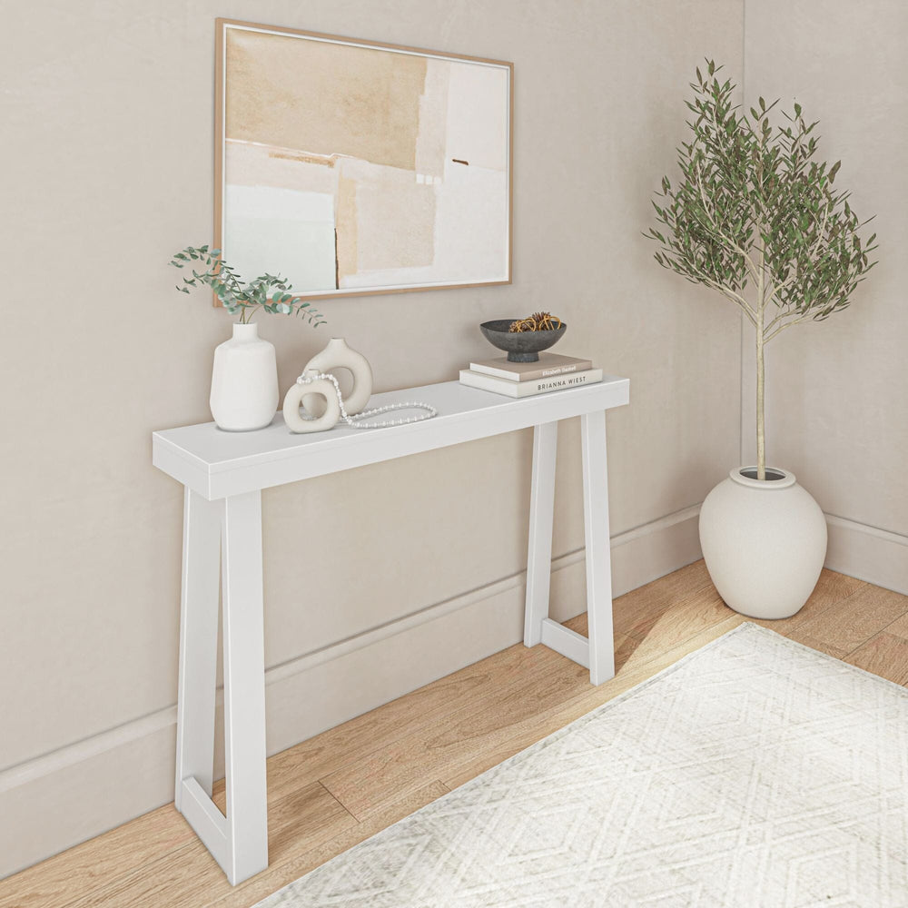 Classic Console Table - 46.25" Console Table Plank+Beam White 