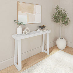 Classic Console Table - 46.25" Console Table Plank+Beam White 