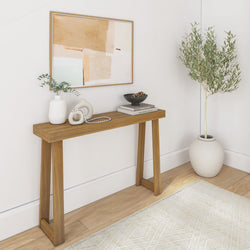 Classic Console Table - 46.25" Console Table Plank+Beam Pecan 