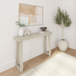 Classic Console Table - 46.25" Console Table Plank+Beam White Sand 