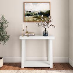 Classic Console Table with Shelf - 36” Console Table Plank+Beam 