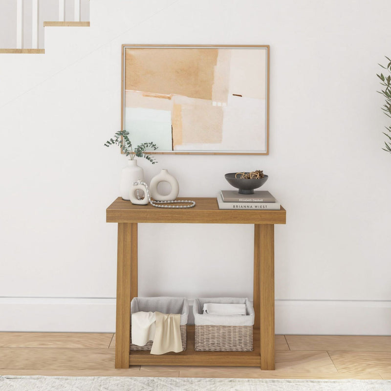 Classic Console Table with Shelf - 36” Console Table Plank+Beam 