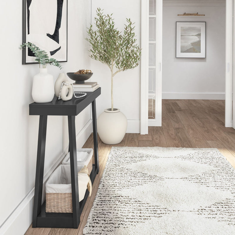 Classic Console Table with Shelf - 36” Console Table Plank+Beam 