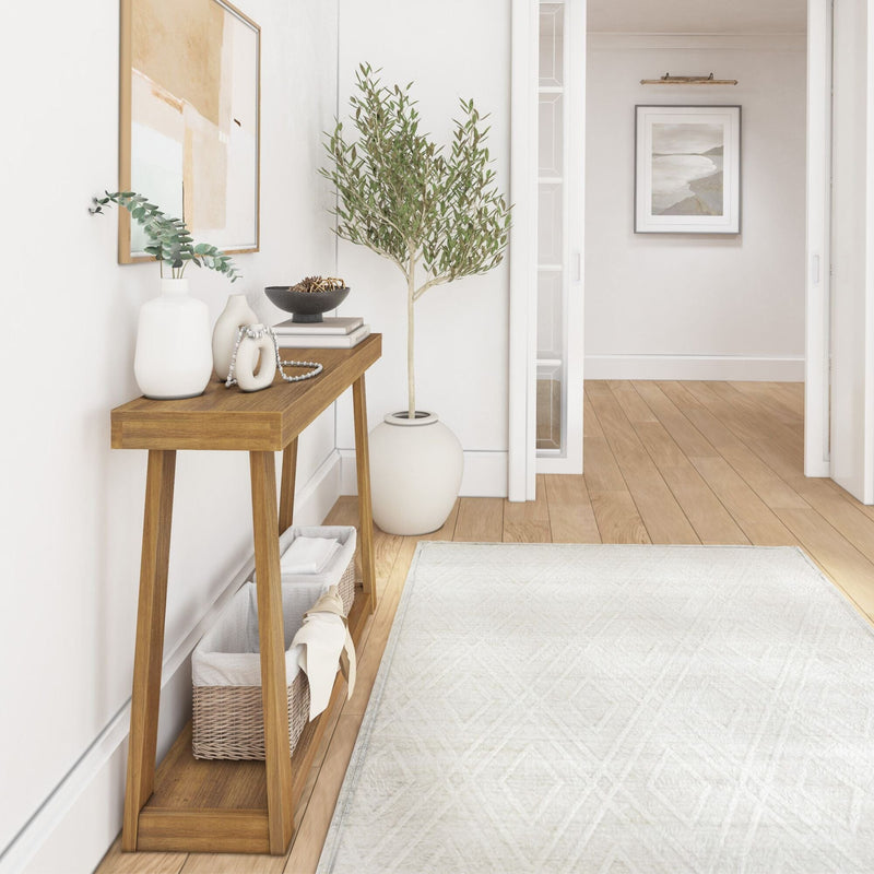 Classic Console Table with Shelf - 46” Console Table Plank+Beam 