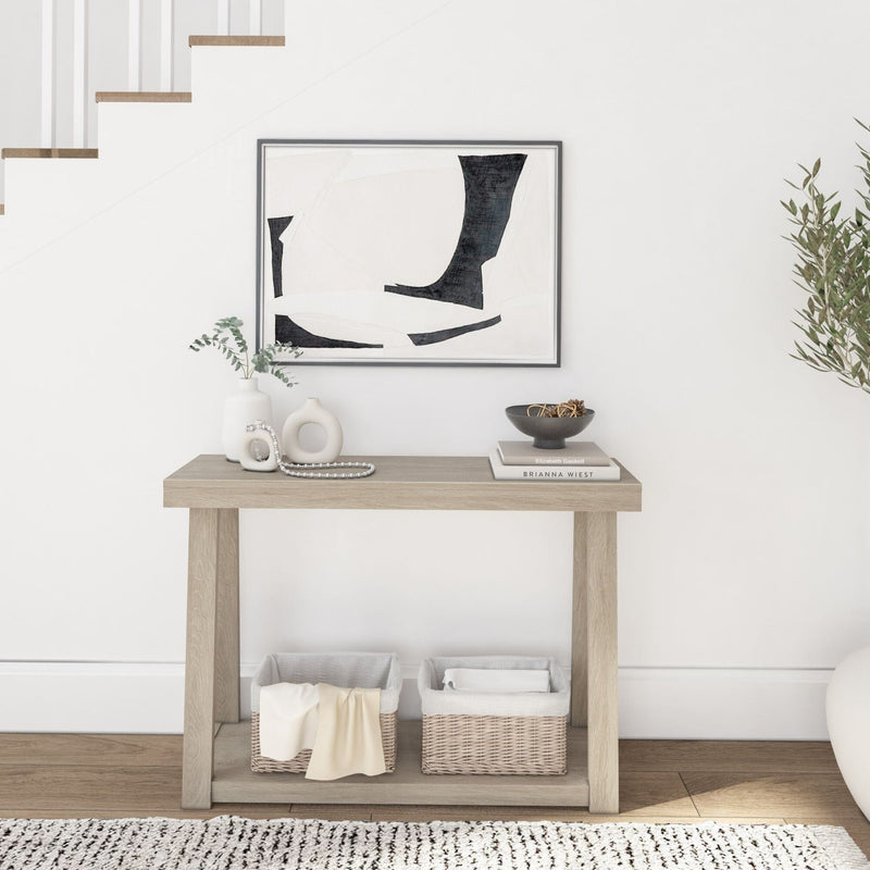 Classic Console Table with Shelf - 46” Console Table Plank+Beam 