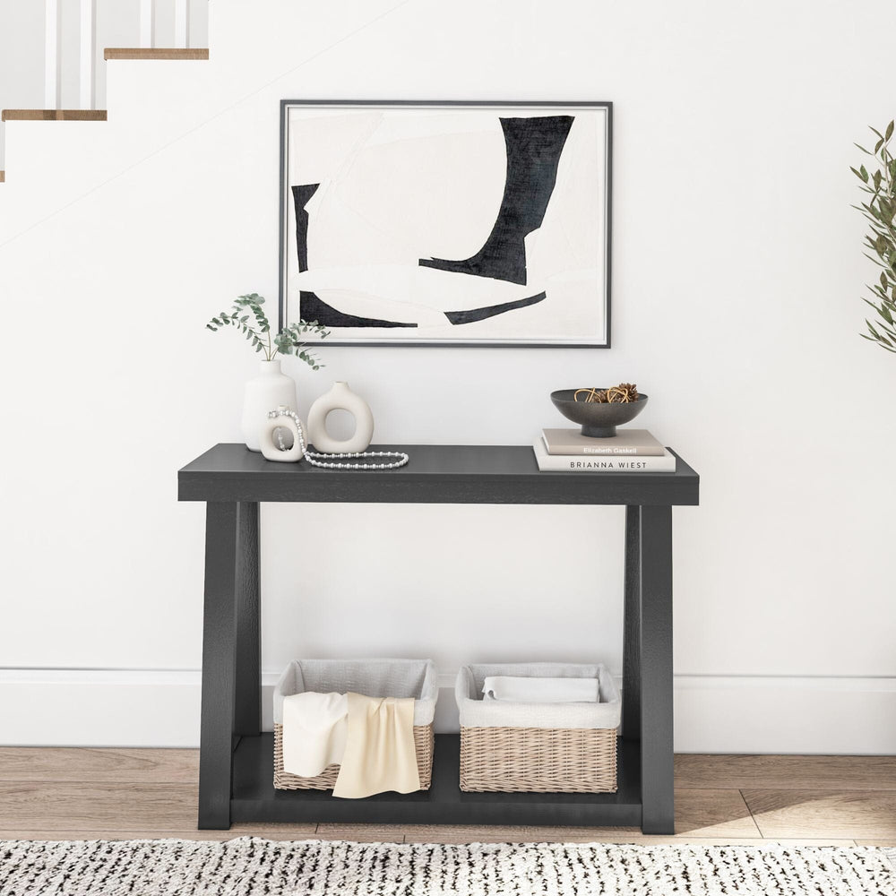 Classic Console Table with Shelf - 46.25” Console Table Plank+Beam 