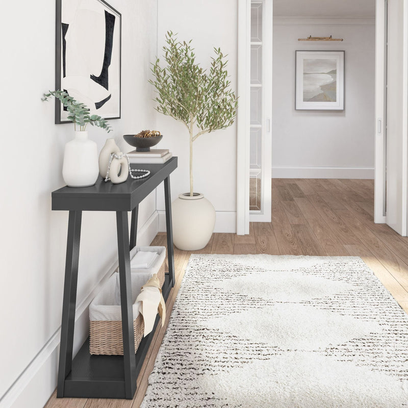 Classic Console Table with Shelf - 46” Console Table Plank+Beam 