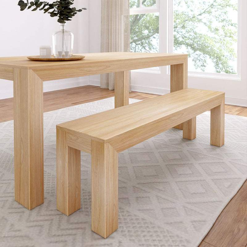 Modern Dining Bench - 61"