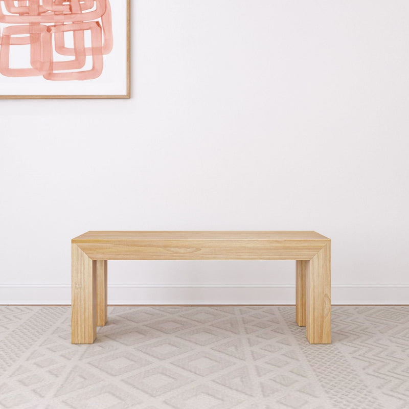Modern Dining Bench - 49" Dining Bench Plank+Beam 