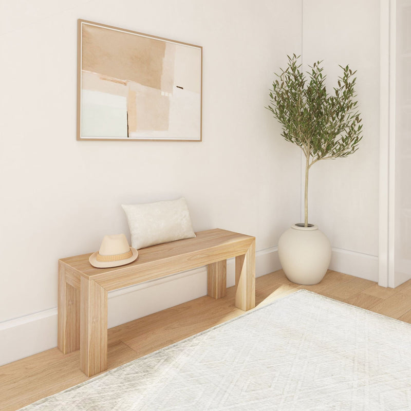 Modern Dining Bench - 49" Dining Bench Plank+Beam 
