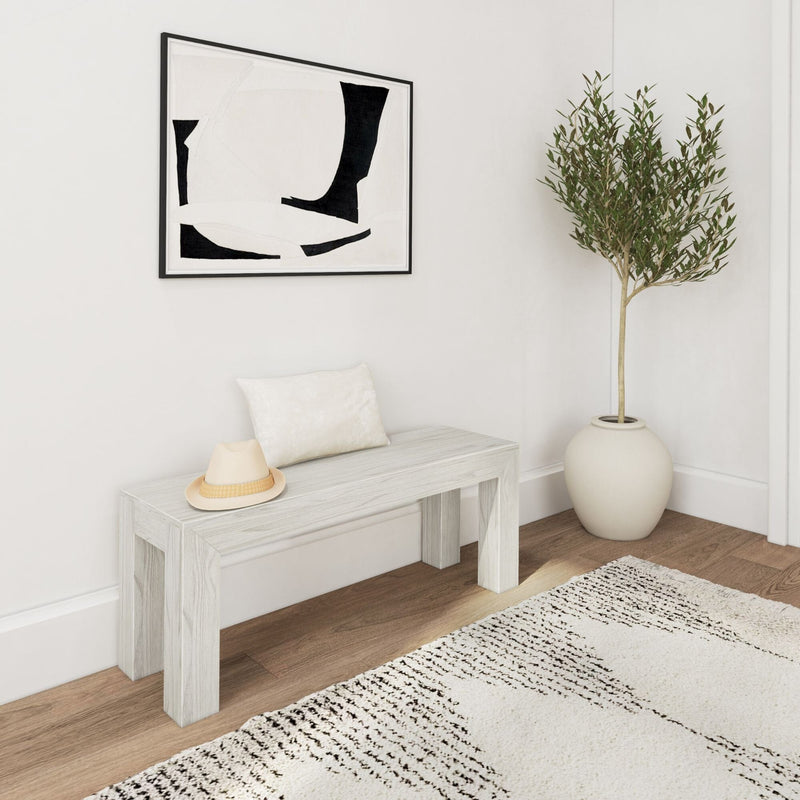 Modern Dining Bench - 49" Dining Bench Plank+Beam 