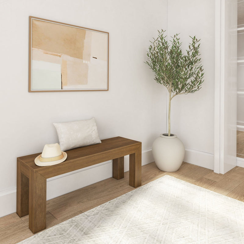 Modern Dining Bench - 49" Dining Bench Plank+Beam 