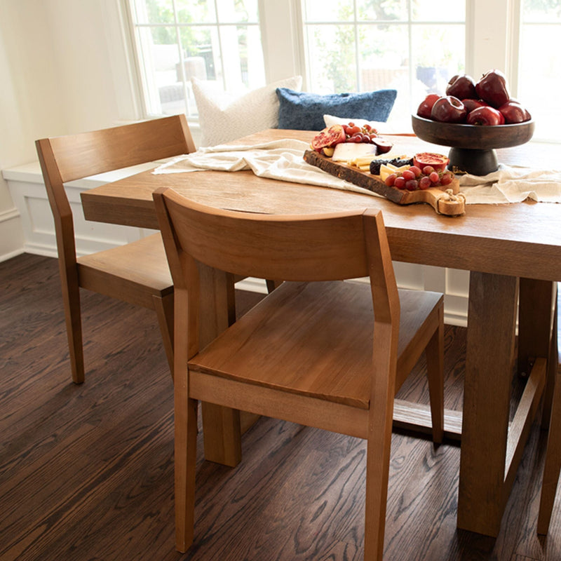 Solid Wood Dining Chair Dining Chair Plank+Beam 