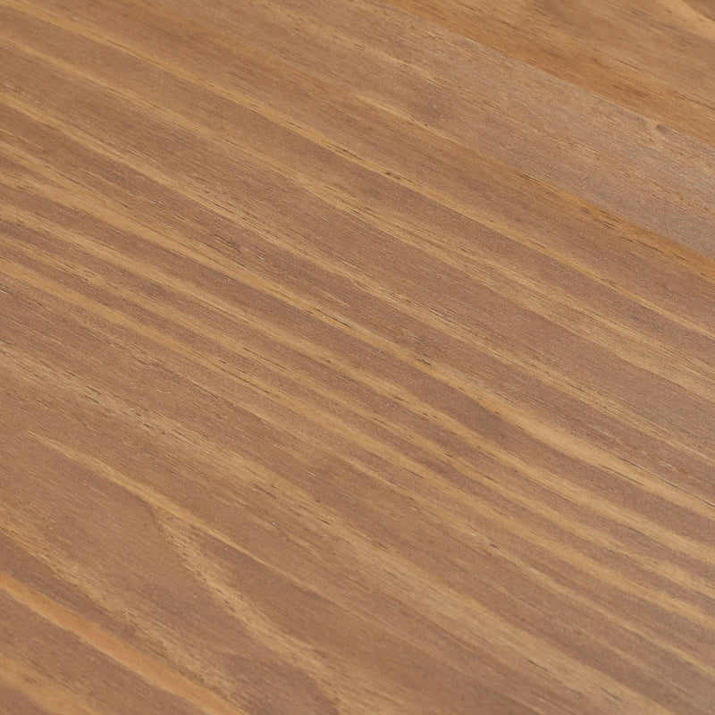 Close-up warm brown wood grain texture on stained wooden plank, ideal for flooring, tabletop, or furniture background