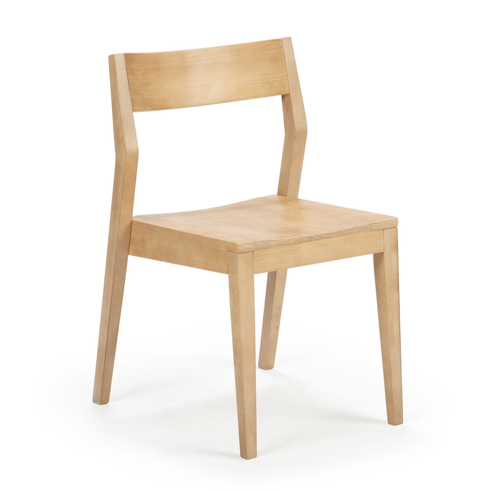 Solid Wood Dining Chair Dining Chair Plank+Beam Blonde 