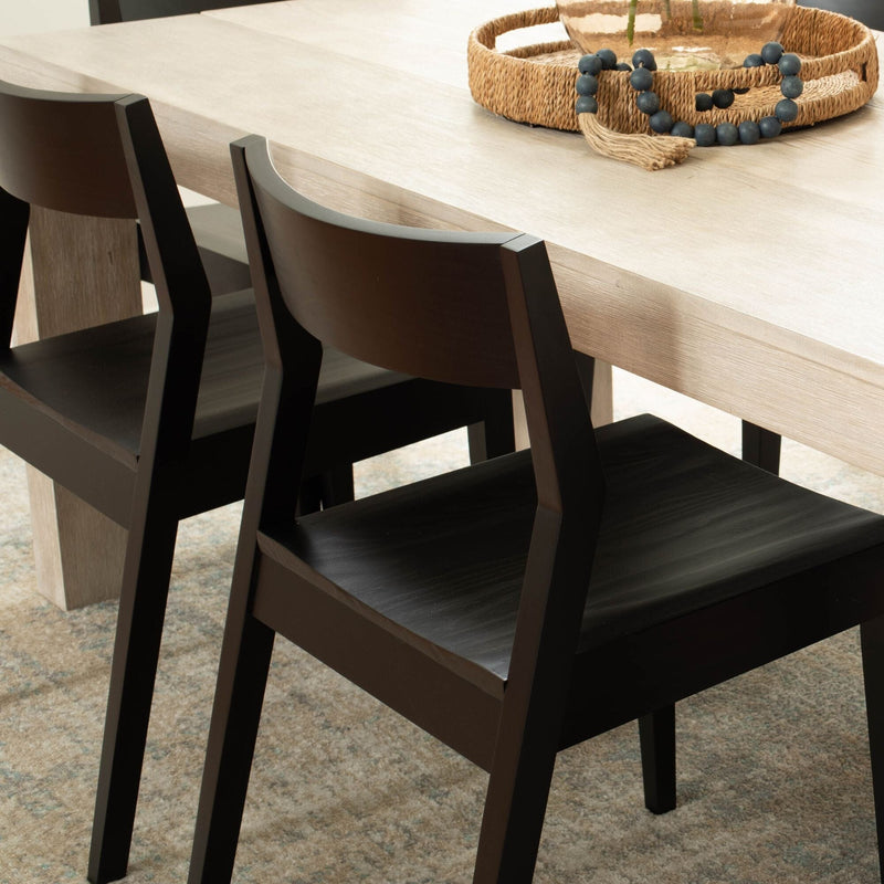 Solid Wood Dining Chair Dining Chair Plank+Beam 