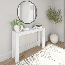 Modern Console Table - 46.25" Furniture Plank+Beam White 