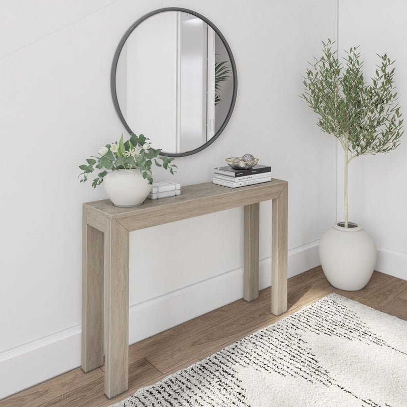 Modern Console Table - 46" Console Table Plank+Beam Seashell 