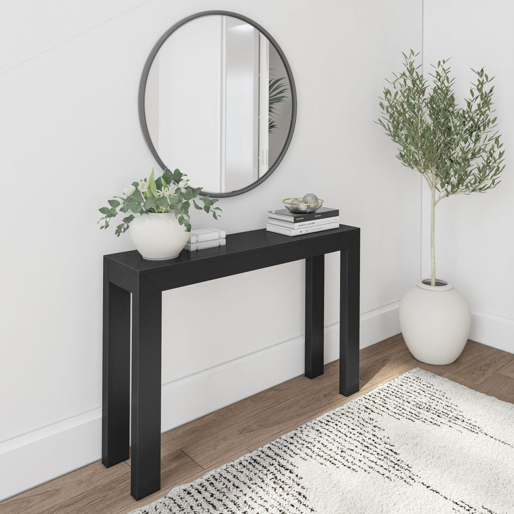 Modern Console Table - 46.25" Console Table Plank+Beam Black 