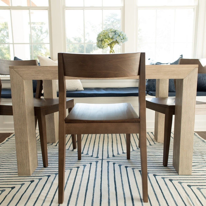 Solid Wood Dining Chair (Set of 2) Dining Chair Plank+Beam 