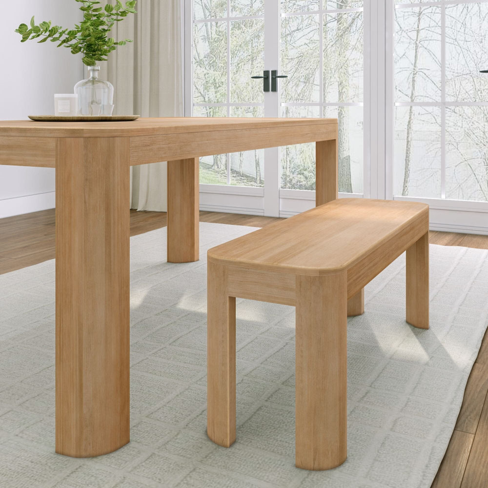 Contour Dining Bench - 46" Dining Bench Plank+Beam 