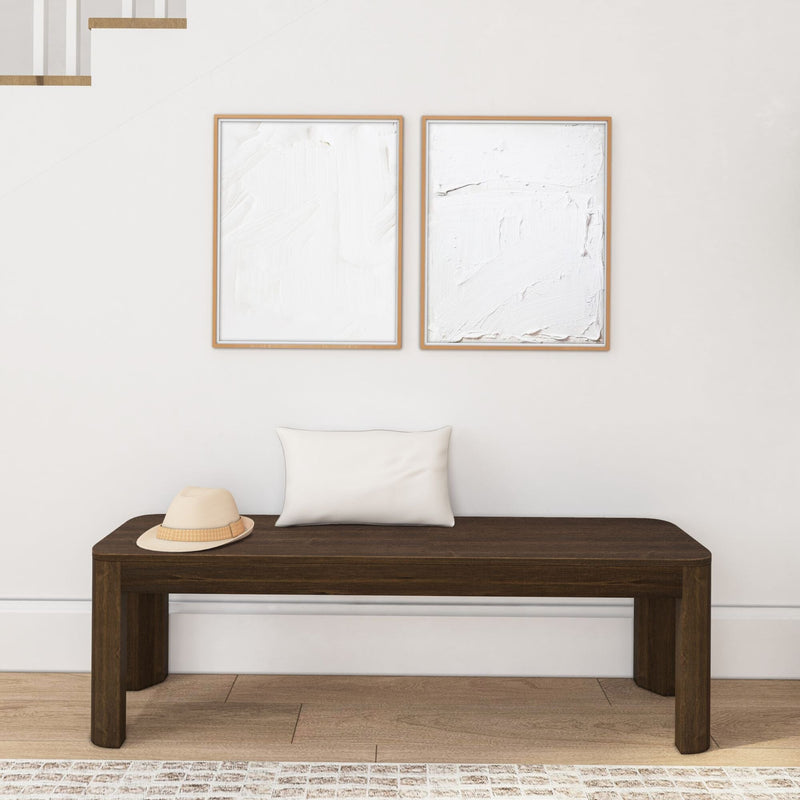 Contour Dining Bench - 58" Dining Bench Plank+Beam 