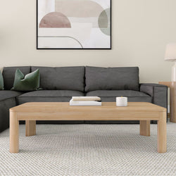 Contour Rectangular Coffee Table - 54" Coffee Table Plank+Beam 