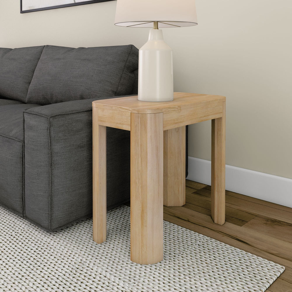 Contour Rectangular Side Table Side Table Plank+Beam Blonde 