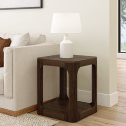 Forma Square Side Table Side Table Plank+Beam Walnut 